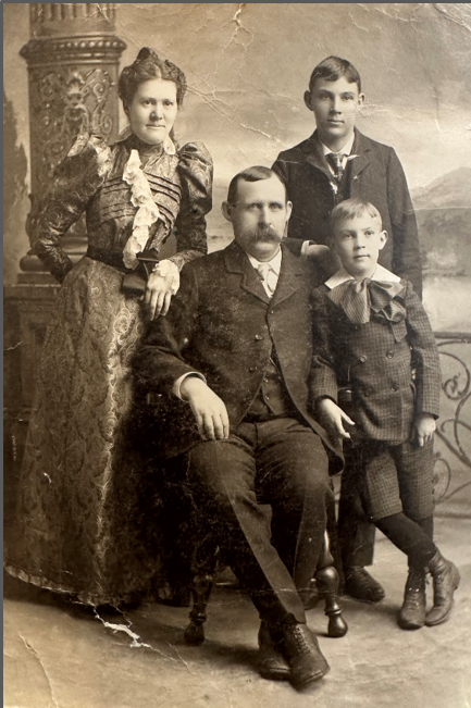 Maggie, John, Orville, and Frank Maggie, John, Orville, and Frank