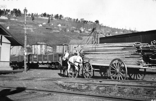 colorado Railway at Victor, Colorado