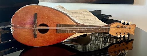 guitar Orville’s mandolin