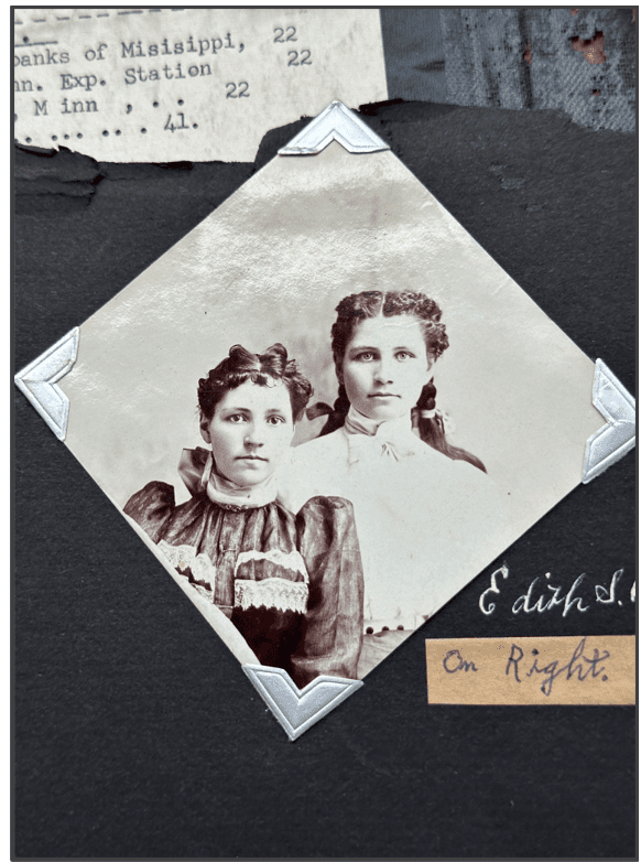 Screenshot 2025-04-02 211932 Nora May on the left with her sister, Edith Stella