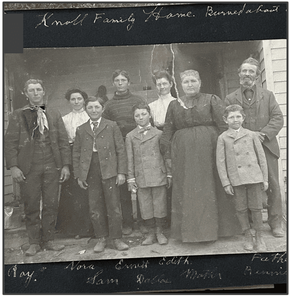 Screenshot 2025-04-02 214244 The family - Edith Stella, Nora May, Dallas, Ernest, Roy, Rennie, and Sam