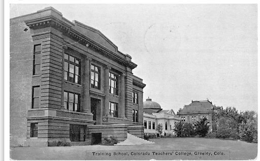 Teacher's college Teacher's College, Greeley, Colorado