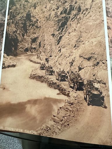 spring of 1904 Big Thompson road opened in the spring of 1904 and soon became a tourist favorite.
